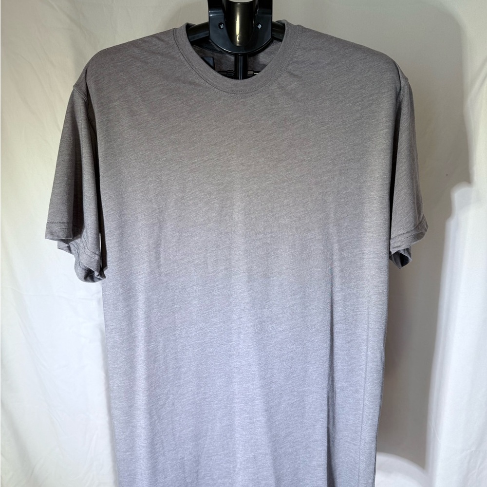 Have It Tall Soft Gray Tall Men's T-Shirt Tee Crew Neck Short Sleeve Size XLT